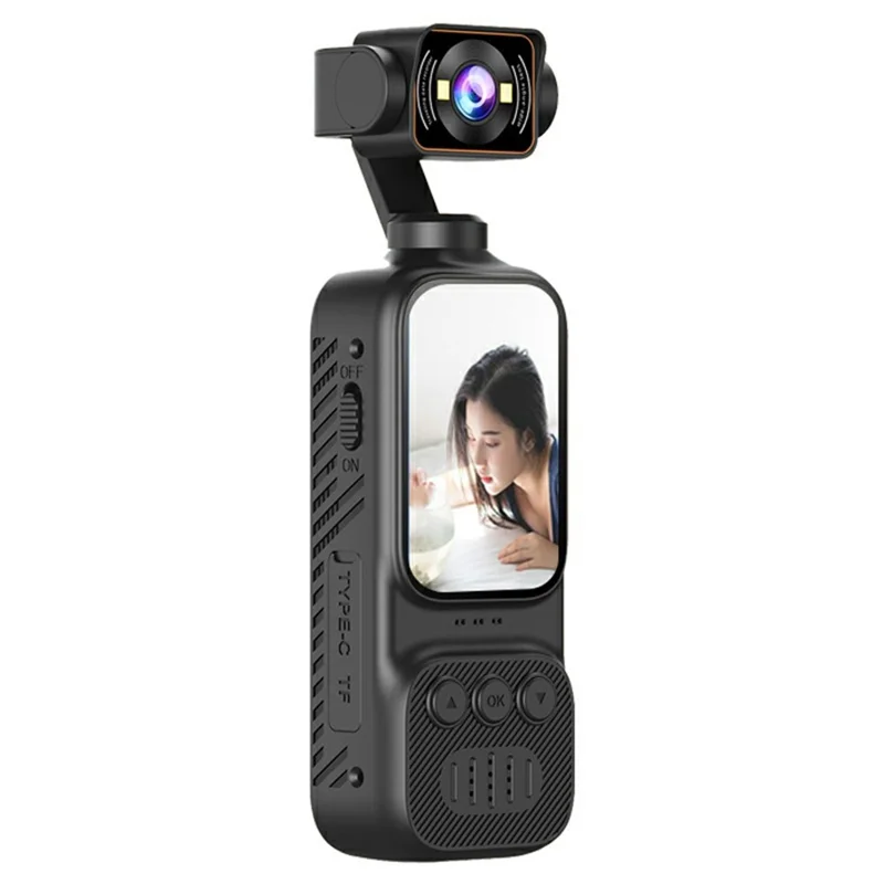 DV-07s 2k Button rotated pocket camera